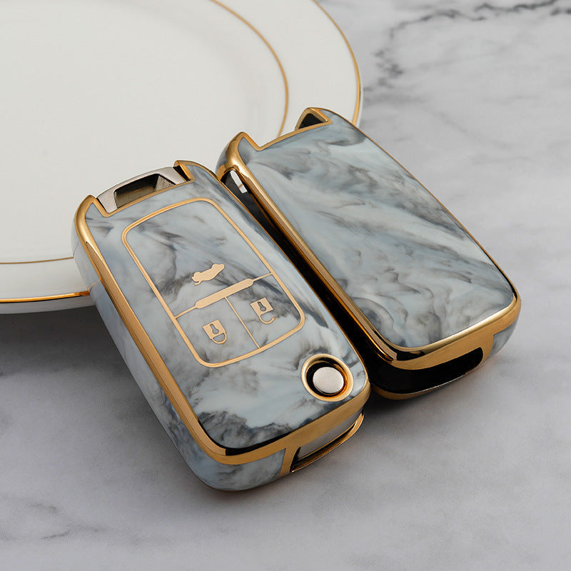 Vauxhall Case Gold Inlaid With Jade