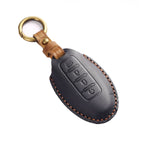 Nissan X-Trail Qashqai Tiida Teana Sylphy Leder Autoschlüsselhülle 2,3,4 Tasten