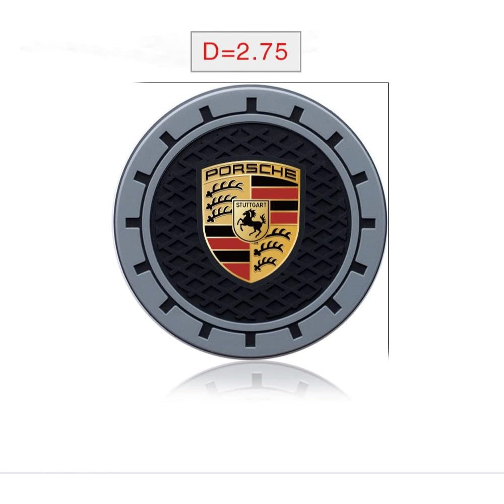 Porsche Silicone Car Cup Holder Coaster