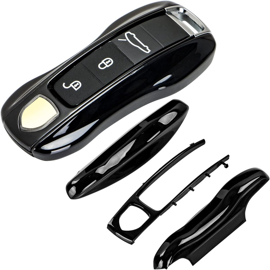 Coque de remplacement pour clé Porsche, 3 pièces, peinte 