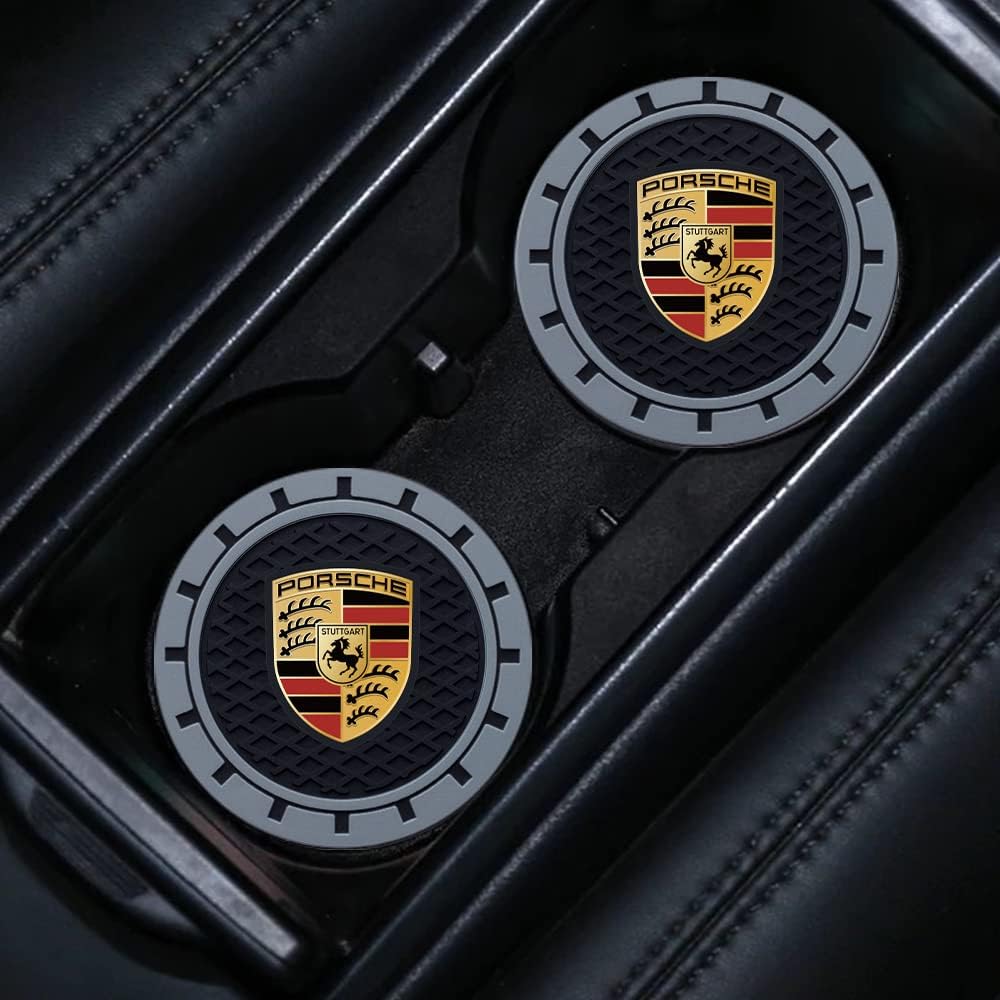 Porsche Silicone Car Cup Holder Coaster