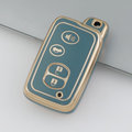 Carsine Toyota Scion Car Key Case Golden Edge Grey / Key case