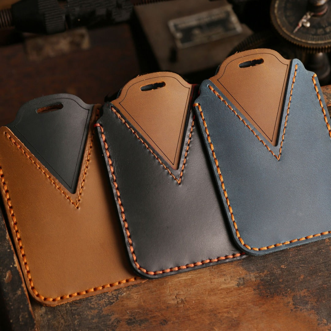 Lexus Leder-Karten-Autoschlüssel-Hülle Knopf