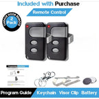 Carsine 891LM 893LM 893Max Chamberlain Craftsman Liftmaster Garage Door Opener Remote Replacement, 1993 to Present Garage Clicker, Universal Garage Door Opener Remote 1 button