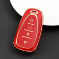 Carsine Chevrolet Holden Car Key Case Golden Edge Red / Key case