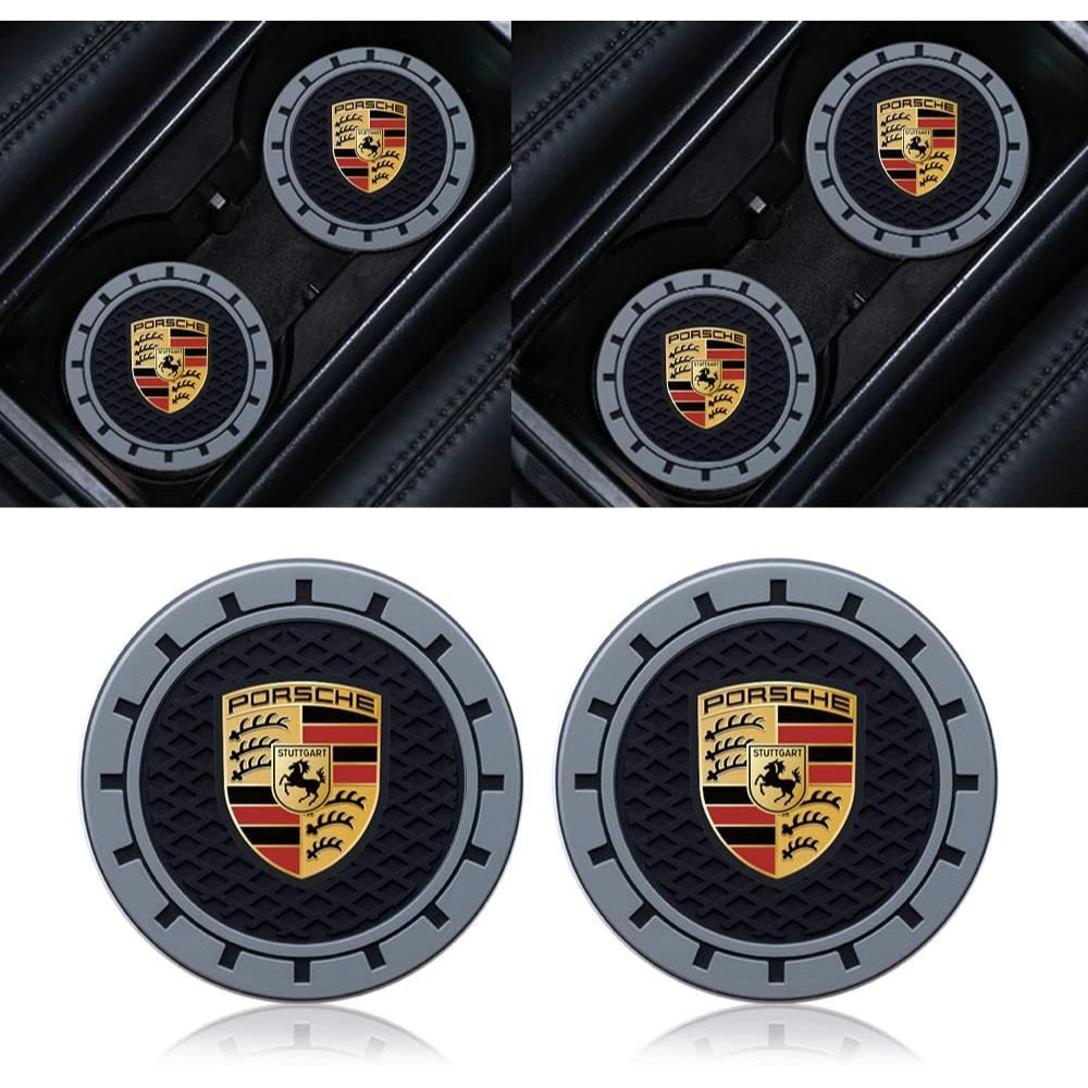 Porsche Silicone Car Cup Holder Coaster