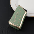 Carsine Lexus Car Key Case Golden Edge Green / Key case